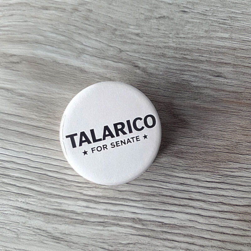 James Talarico for Senate Pin Button