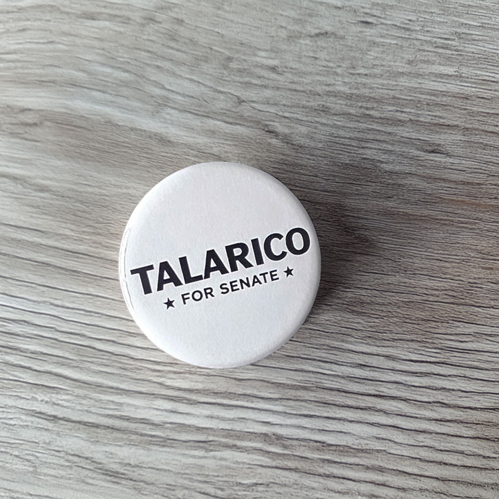 James Talarico for Senate Pin Button