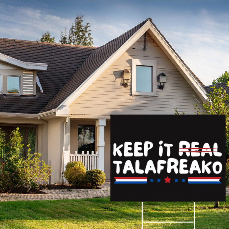 Keep It Real Patriotic Lawn Display – Talafreako Yard Sign