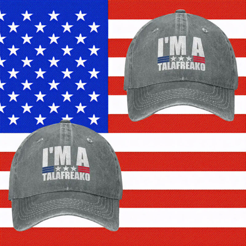 Lone Star I’m A Talafreako Texas Flag Cap – Retro Distressed Baseball Hat