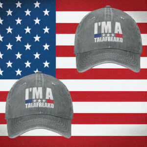Lone Star I’m A Talafreako Texas Flag Cap – Retro Distressed Baseball Hat