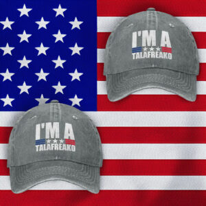 Lone Star I’m A Talafreako Texas Flag Cap – Retro Distressed Baseball Hat