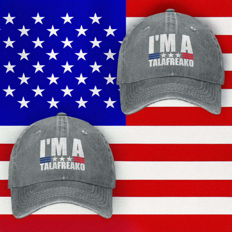 Lone Star I’m A Talafreako Texas Flag Cap – Retro Distressed Baseball Hat