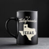 Minimalist Republic of Texas Ceramic Cup – I’m A Talafreako Mug