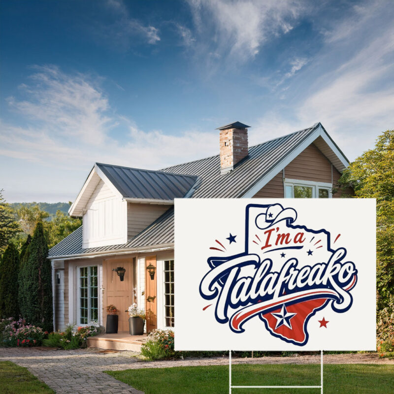 Patriotic Lone Star State Lawn Decor – Talafreako Yard Sign