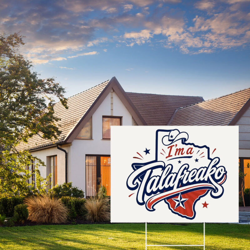 Patriotic Lone Star State Lawn Decor – Talafreako Yard Sign