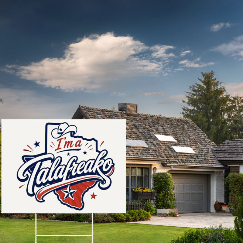 Patriotic Lone Star State Lawn Decor – Talafreako Yard Sign