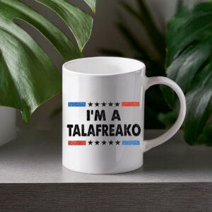 Retro Election Campaign Mug Vintage Star Striped Voter Cup I’m A Talafreako Mug