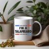 Retro Election Campaign Mug Vintage Star Striped Voter Cup I’m A Talafreako Mug
