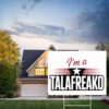 Retro Patriotic Star Yard Sign – Bold Distressed Lawn Decor Talafreako Yard Sign