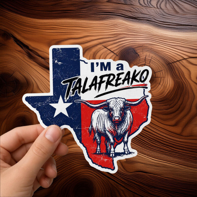 Talafreako James Talarico Sticker, 2026 Senate Decal