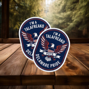 Talafreako Sticker Delaware Pride Eagle Vinyl Decal