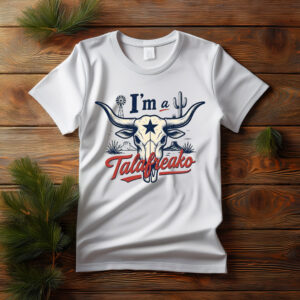 Talafreako Texas Longhorn Skull Vintage Style Unisex T-Shirt