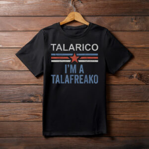 Talarico For Texas Blue Wave Vintage Star Graphic T-Shirt