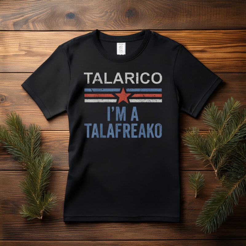 Talarico For Texas Blue Wave Vintage Star Graphic T-Shirt