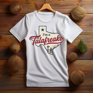 Talarico For Texas Democrat Vintage Script Map Graphic T-Shirt