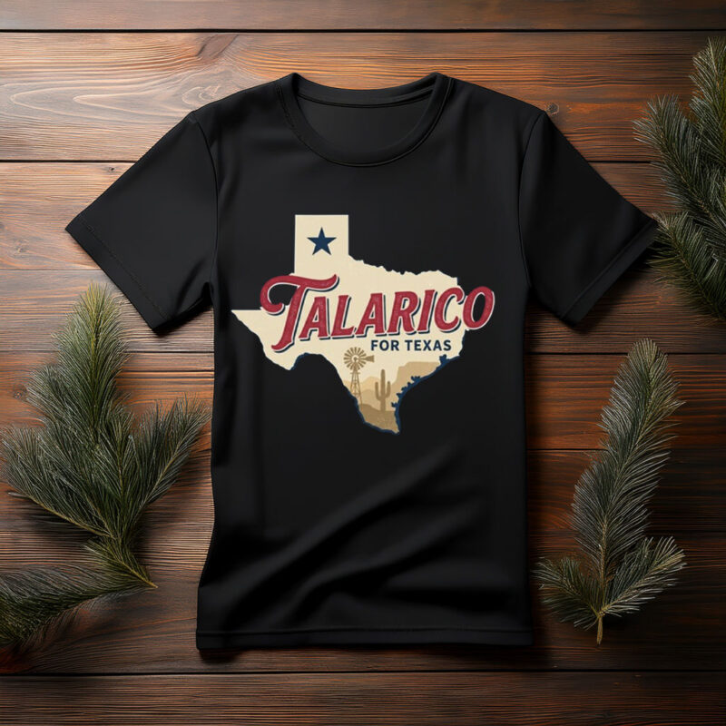 Talarico For Texas House Denim Blue Comfort Colors Campaign Shirt