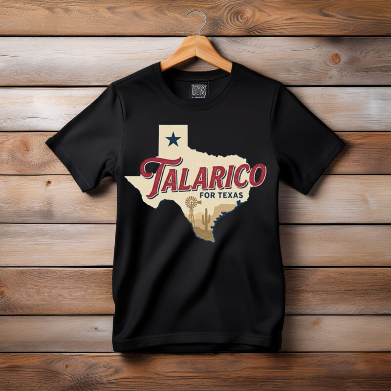 Talarico For Texas House Denim Blue Comfort Colors Campaign Shirt