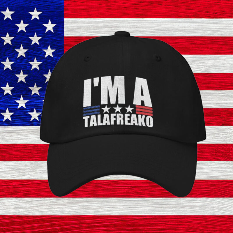 Talarico Im A Talafreako Texas Icon Cap – Retro Distressed Canvas Baseball Hat