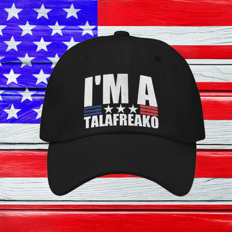 Talarico Im A Talafreako Texas Icon Cap – Retro Distressed Canvas Baseball Hat