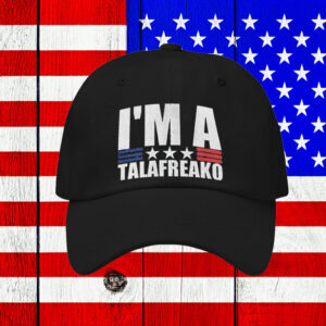 Talarico Im A Talafreako Texas Icon Cap – Retro Distressed Canvas Baseball Hat
