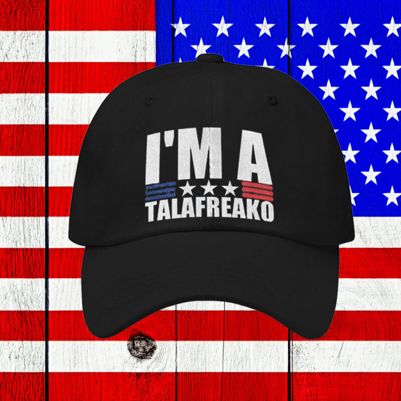 Talarico Im A Talafreako Texas Icon Cap – Retro Distressed Canvas Baseball Hat