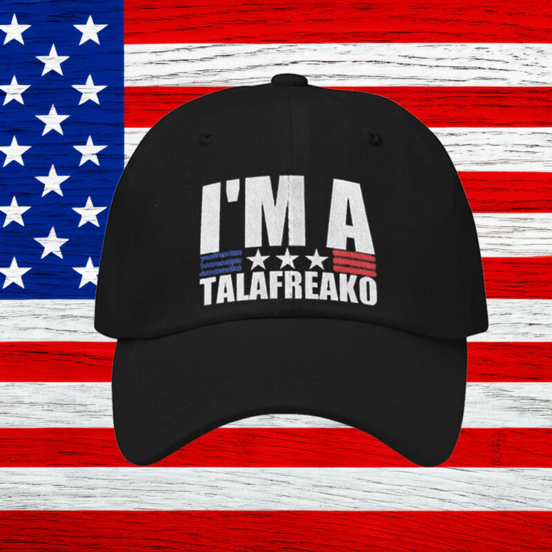 Talarico Im A Talafreako Texas Icon Cap – Retro Distressed Canvas Baseball Hat