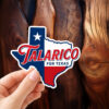 Talarico for Texas Sticker - James Talarico 2026 Senate Decal -Liberal Texas - Make Texas Blue