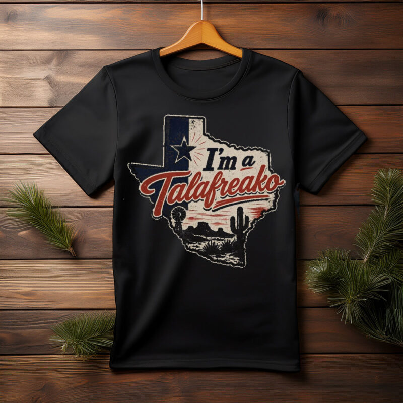 Talarico for Texas – Vintage Grit Western Map Shirt