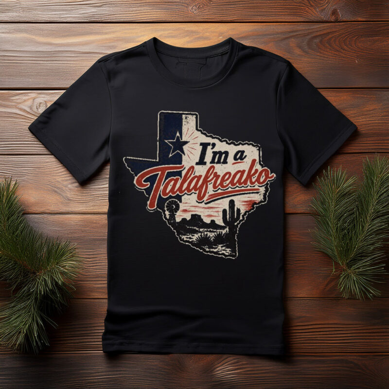 Talarico for Texas – Vintage Grit Western Map Shirt