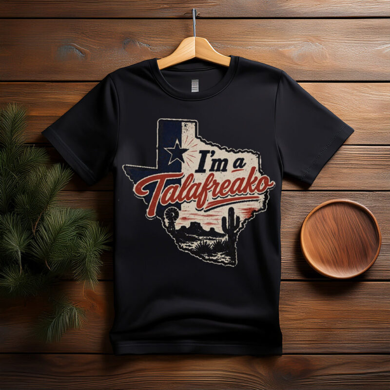 Talarico for Texas – Vintage Grit Western Map Shirt
