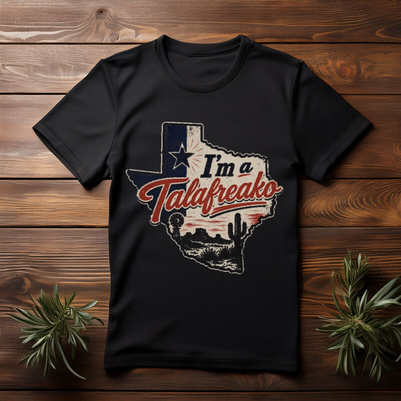 Talarico for Texas – Vintage Grit Western Map Shirt