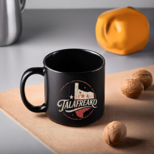 Texas Flag Coffee Mug – Vintage Lone Star Cup, I’m A Talafreako Mug
