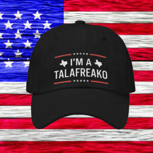 Texas Icons I’m A Talafreako Hat – Vintage Washed Charcoal Baseball Cap