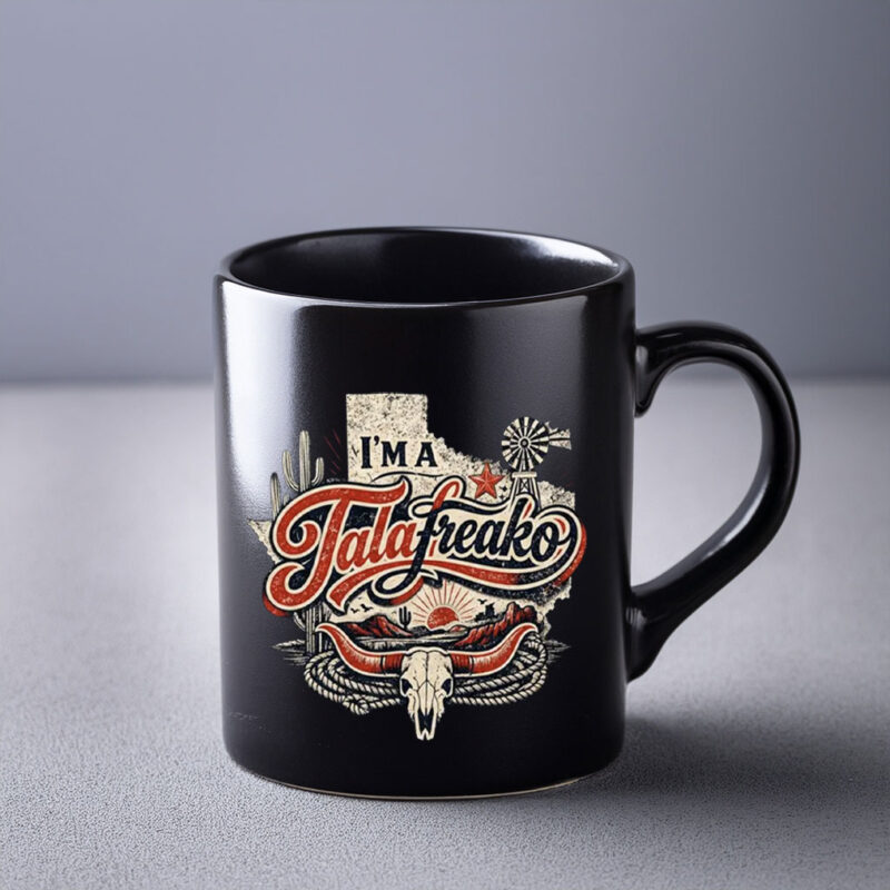 Texas Longhorn Skull Mug – I’m A Talafreako Mug