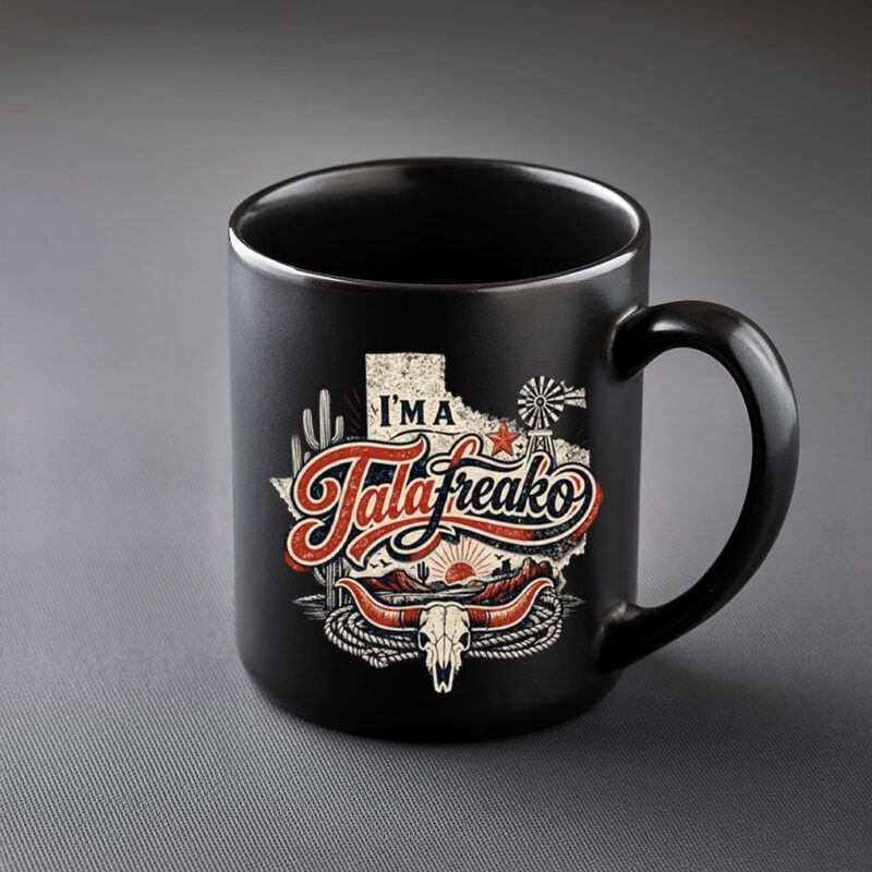 Texas Longhorn Skull Mug – I’m A Talafreako Mug