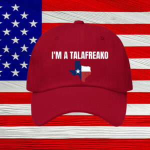 Texas Map Cap – I'm A Talafreako – Texas Dad Hat – State Map Hat 