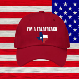 Texas Map Cap – I'm A Talafreako – Texas Dad Hat – State Map Hat 