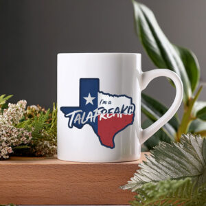 Texas Map Mug I’m A Talafreako Mug Modern Texas Pride Supporter Ceramic Coffee Cup