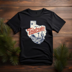 The Lone Star Frontier – Vote Talarico Texas Desert Scene Graphic Tee