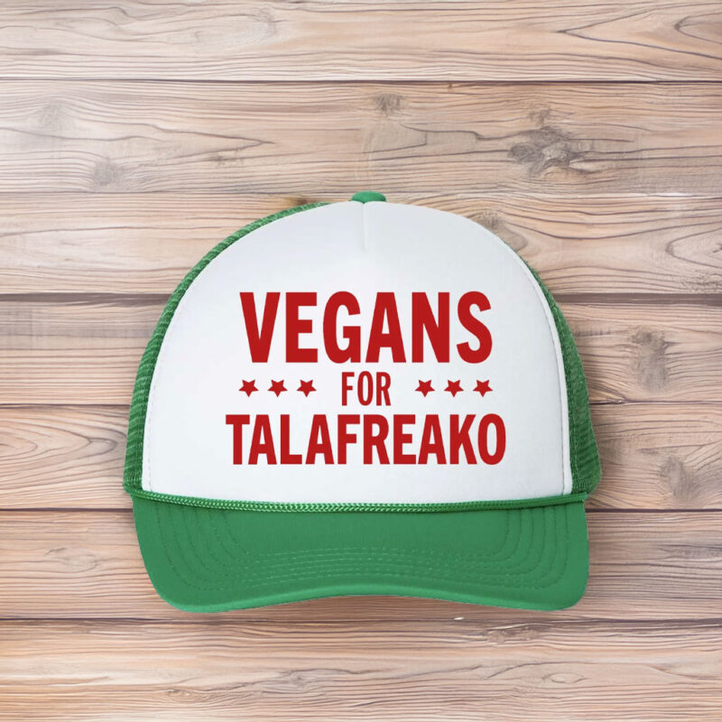 Vegans For Talarico 2026 Trucker Hat – James Talafreako Texas Senate Support Cap