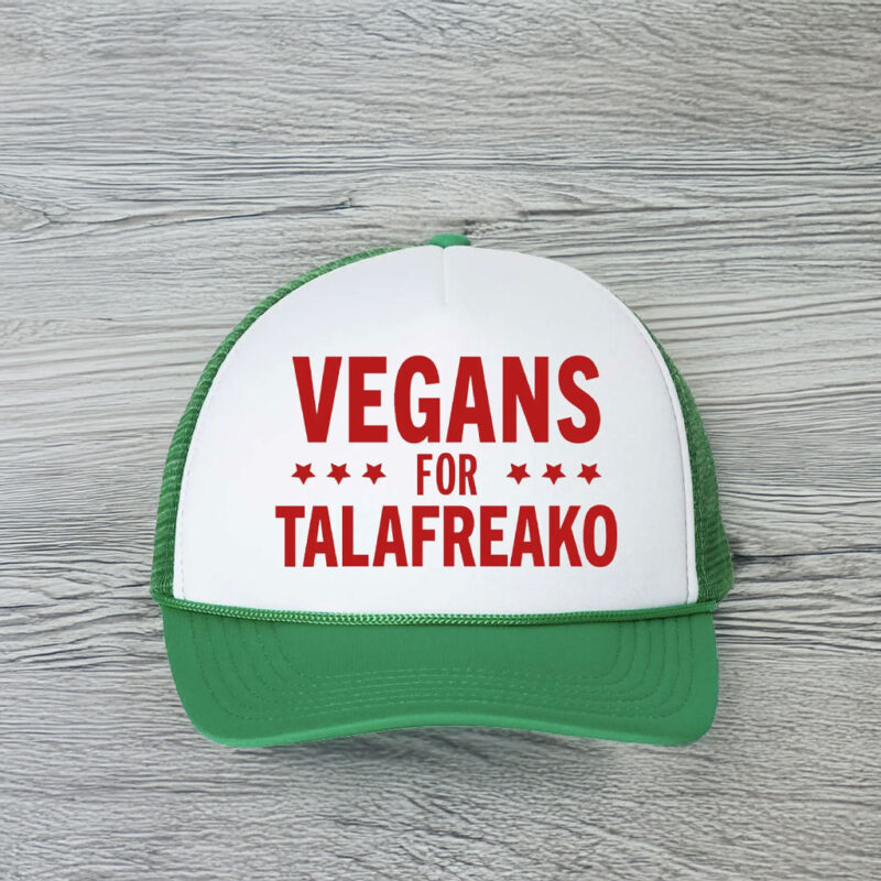 Vegans For Talarico 2026 Trucker Hat – James Talafreako Texas Senate Support Cap