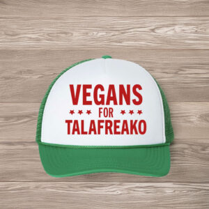 Vegans For Talarico 2026 Trucker Hat – James Talafreako Texas Senate Support Cap