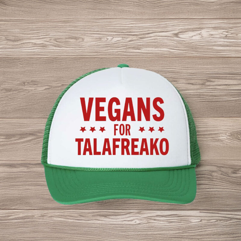 Vegans For Talarico 2026 Trucker Hat – James Talafreako Texas Senate Support Cap