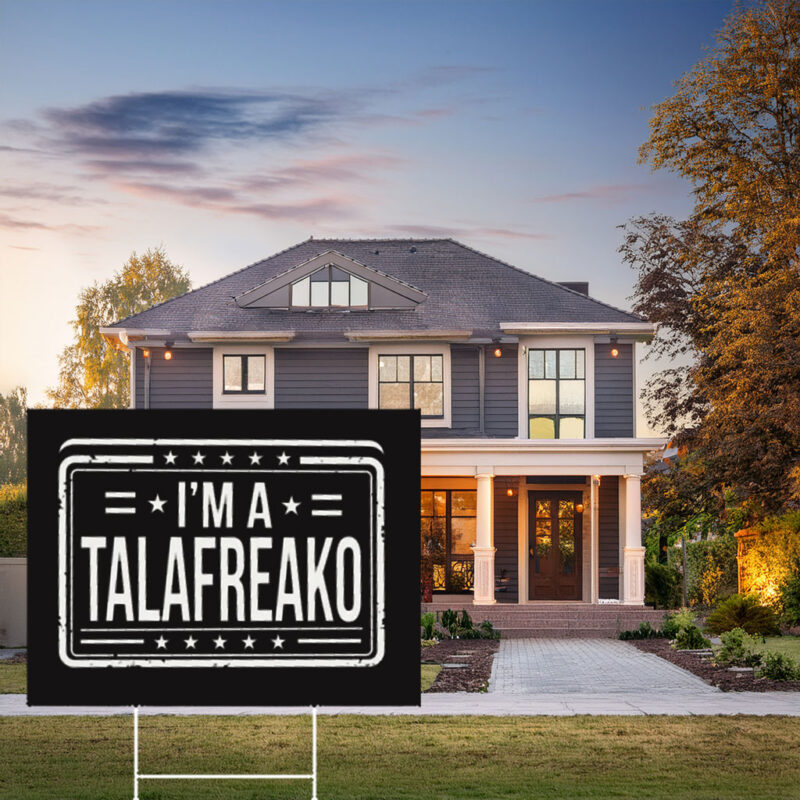 Vintage Distressed Campaign Yard Sign – Talafreako Yard Sign