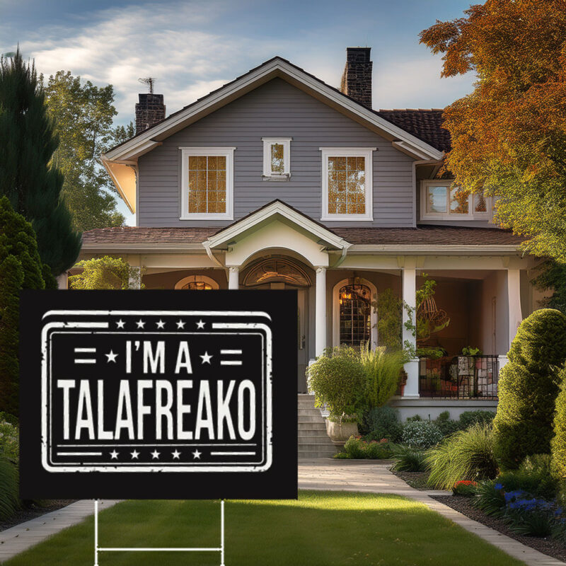 Vintage Distressed Campaign Yard Sign – Talafreako Yard Sign