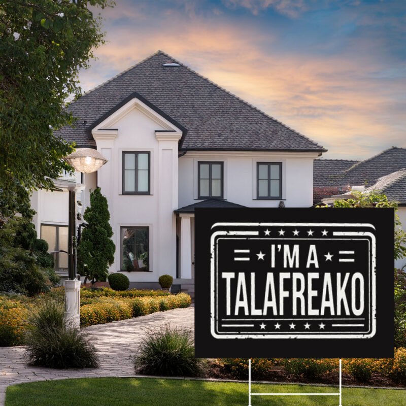 Vintage Distressed Campaign Yard Sign – Talafreako Yard Sign