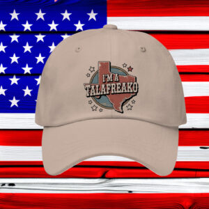 Vintage Texas Map Cap – I'm A Talafreako – Retro Lone Star Hat