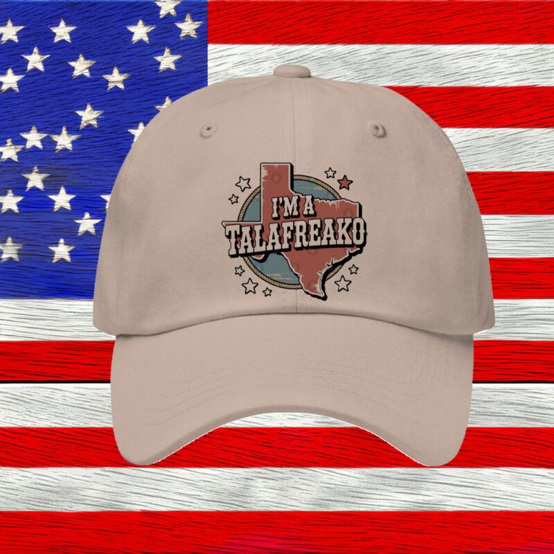 Vintage Texas Map Cap – I'm A Talafreako – Retro Lone Star Hat