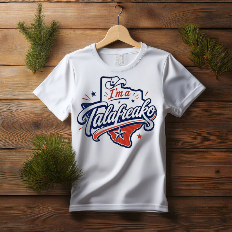 Vote Talarico Texas Democrat Vintage Silhouette Map Graphic T-Shirt